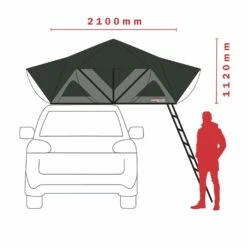 KOZI 1300 ROOF TOP TENT -Camping Sales Shop KSR1000 05