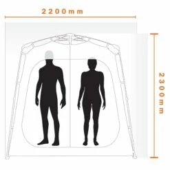 TWIN CUBE SHOWER TENT -Camping Sales Shop T050801077 07