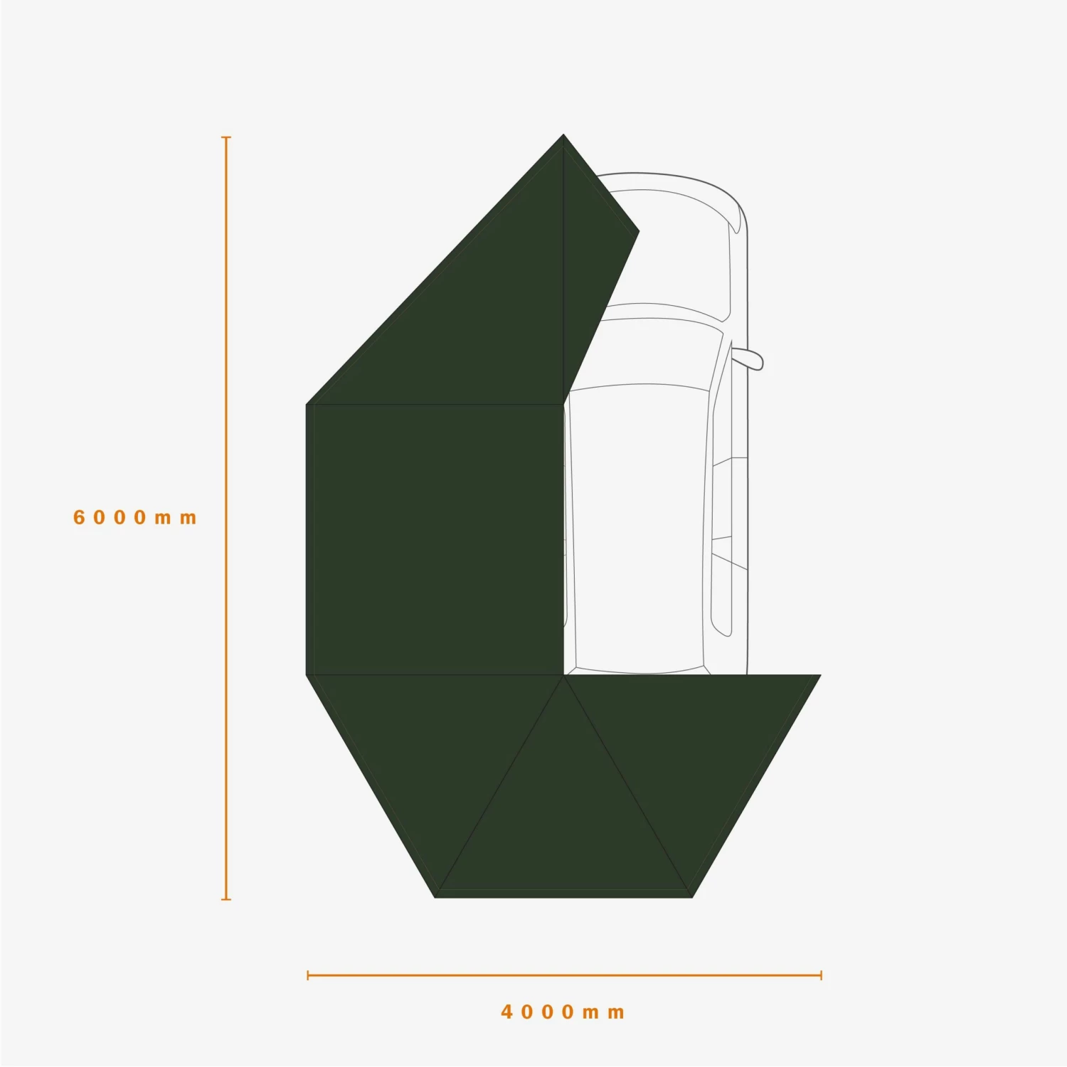 ECO ECLIPSE 270 AWNING LEFT 8 ECO ECLIPSE 270 AWNING LEFT - Image 6