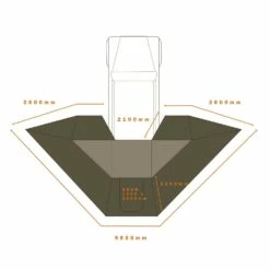 180 VERSATILE AWNING WALL SET 7 180 VERSATILE AWNING WALL SET -Camping Sales Shop T050801744D 180VWalls 13