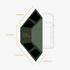 ECO ECLIPSE 180AWNING WALLSET -Camping Sales Shop T050801744ECOW 16