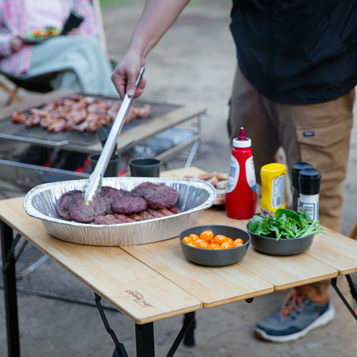 ECO BAMBOO TABLE - 80CM 10 ECO BAMBOO TABLE - 80CM - Image 8